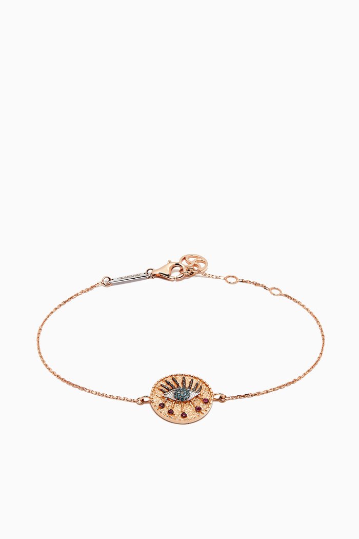 

Eye Light Diamond Bracelet in 14kt Rose Gold
