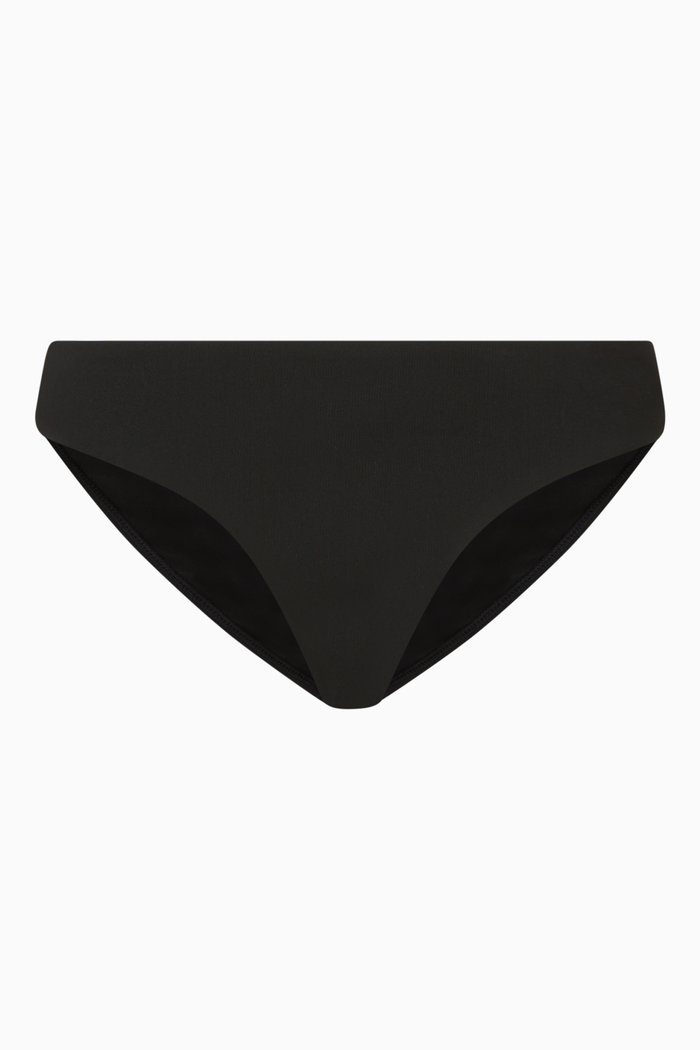 

Nadia Bikini Bottoms in Singuleur® Fabric, Black