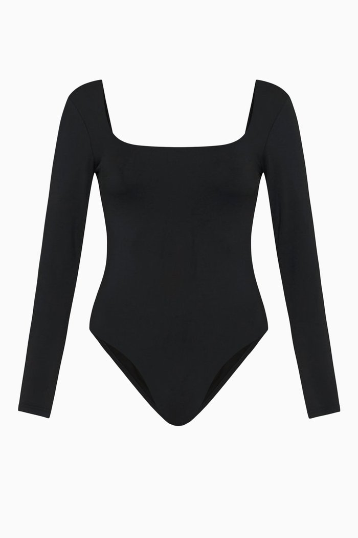 Peyton Swimsuit in Singuleur® Fabric, Black
