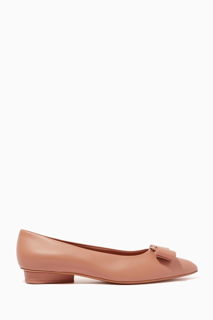 

Viva Ballet Flats in Nappa, Purple