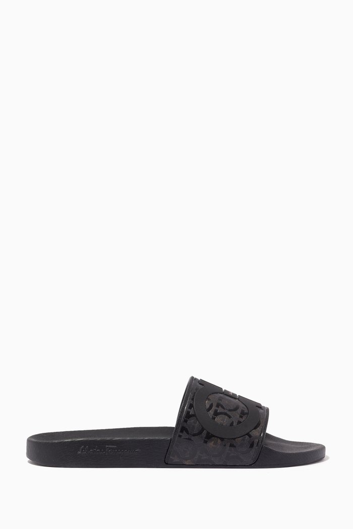 

Gancini Pool Slides, Grey