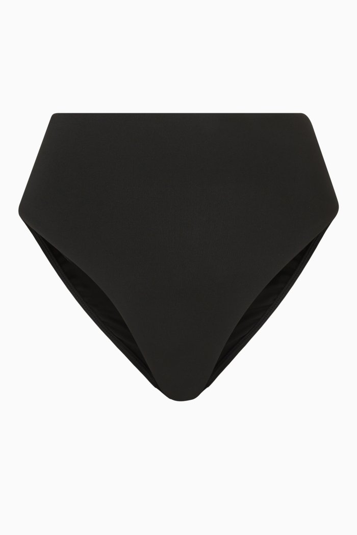 

Poppy Bikini Bottoms in Embodee™ Fabric, Black