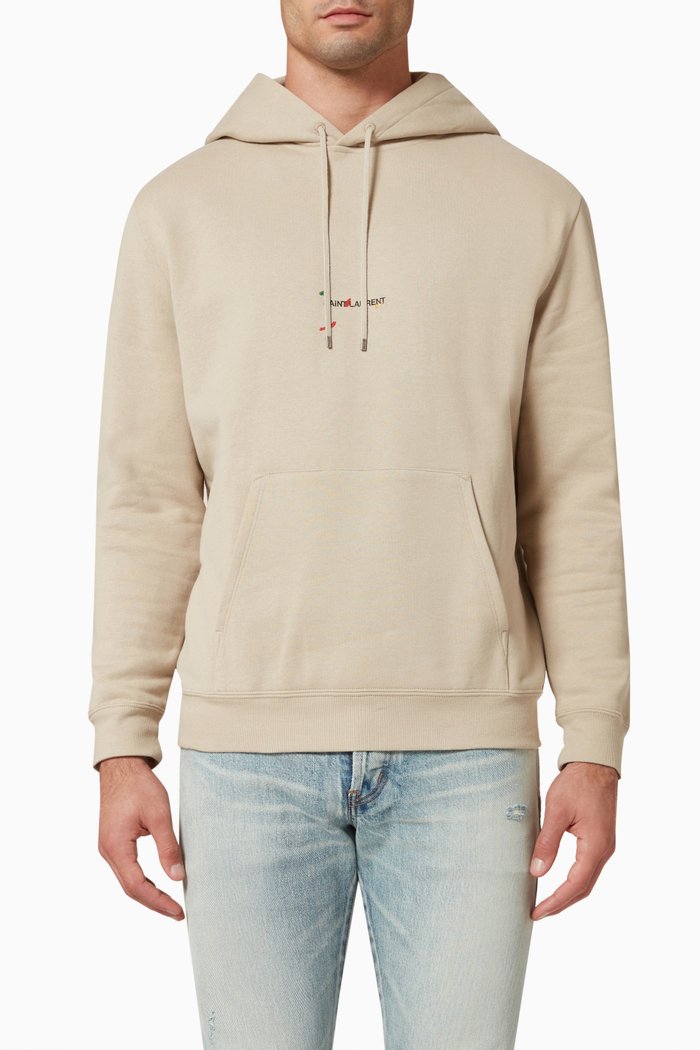 

x ©Bruno V.Roels Rive Gauche Hoodie in Organic Cotton Fleece, Neutral