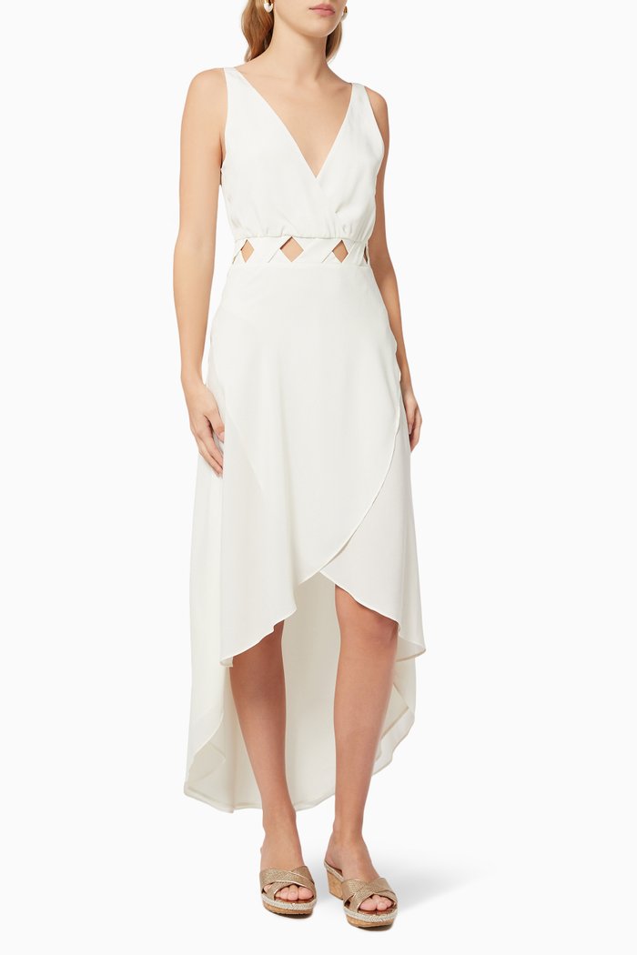 

Serena Midi Dress, White