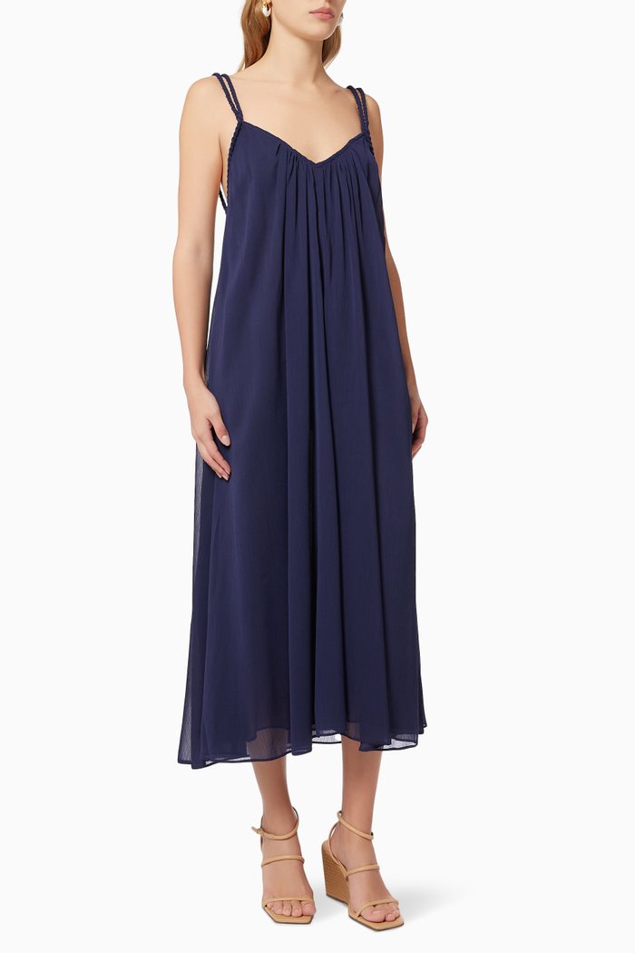 

Athena Midi Dress, Blue