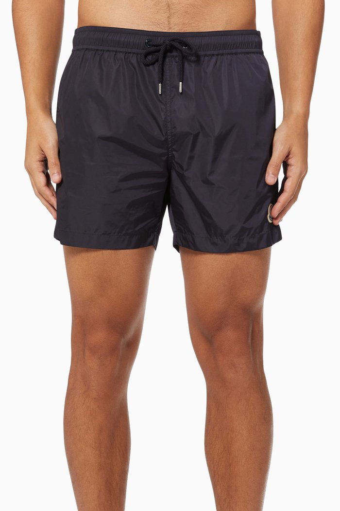 

Logo Swim Shorts in Technical Nylon, Blue