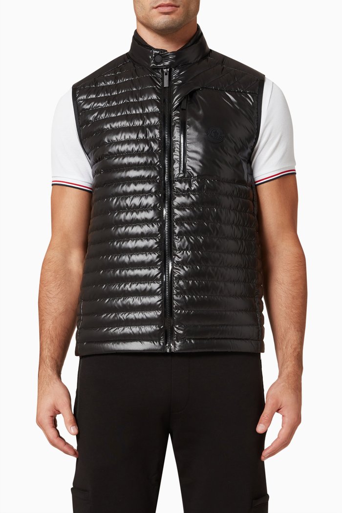 

Large Patch Aptera Vest, Black