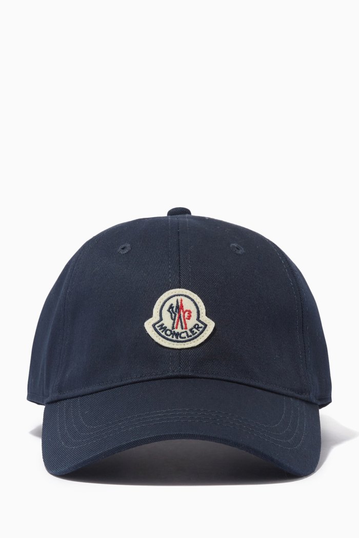 

Logo Cap in Cotton, Blue