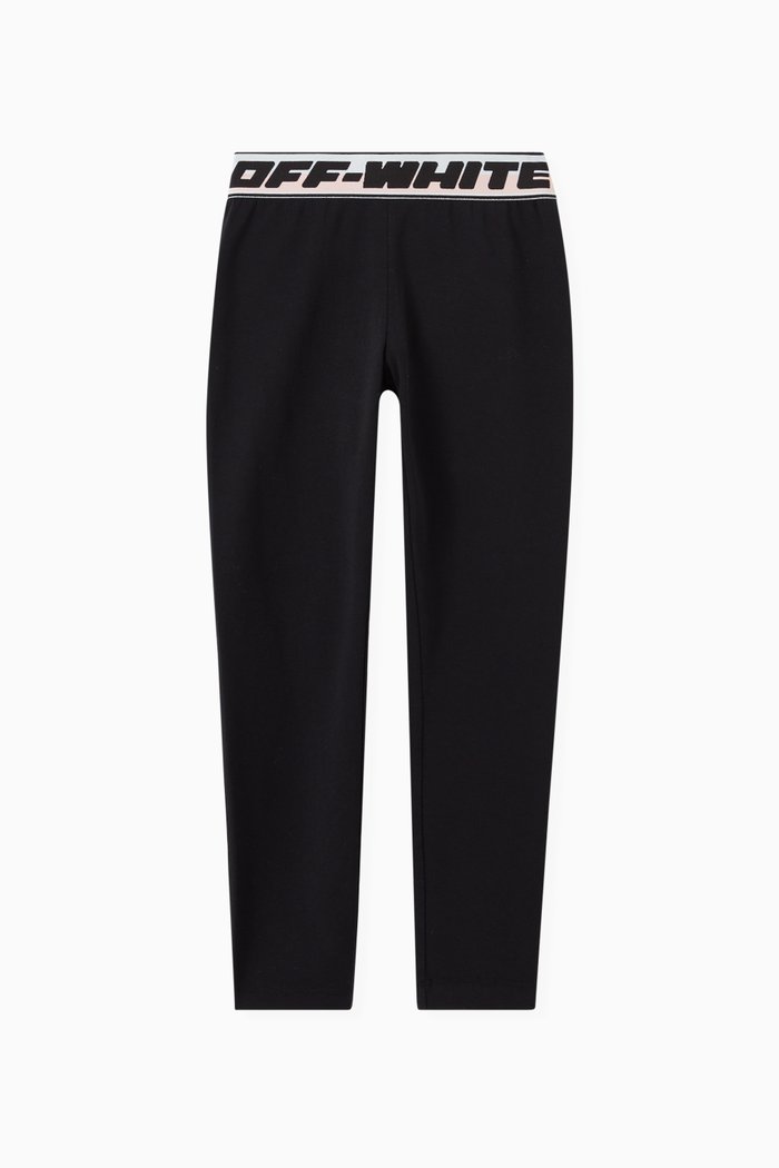 

Logo Leggings, Black