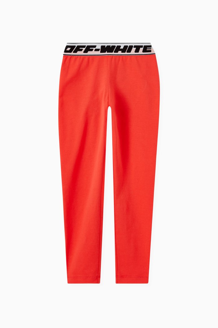 

Logo Leggings, Red