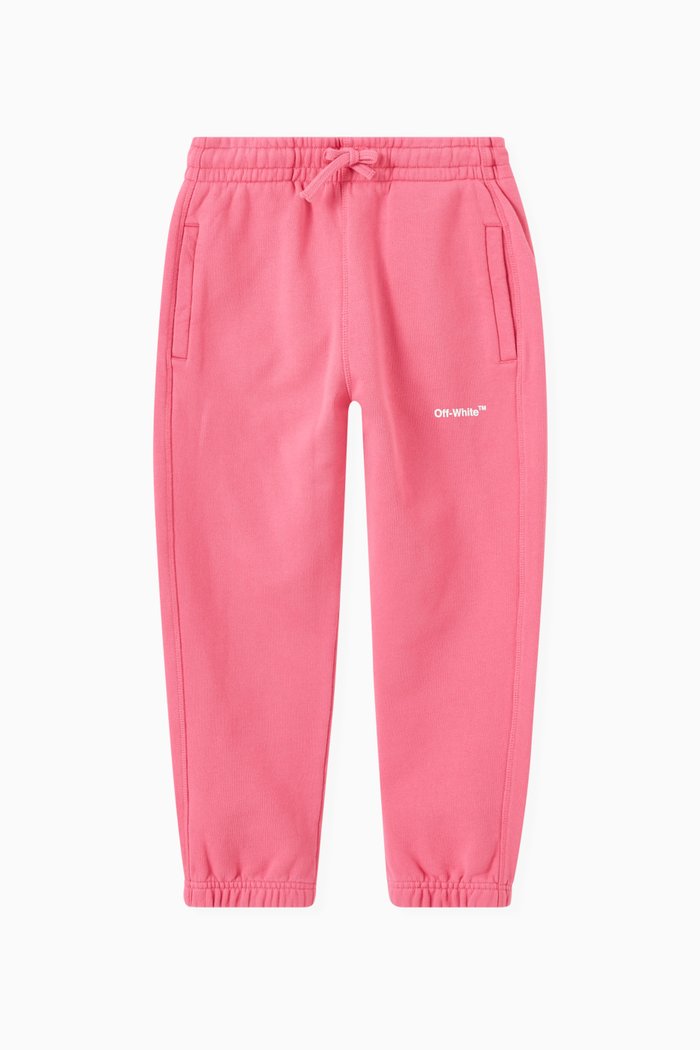 

Logo Print Sweatpants, Pink