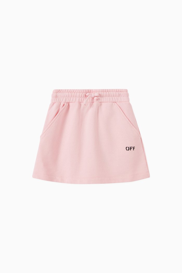 

Logo Track Skirt, Pink