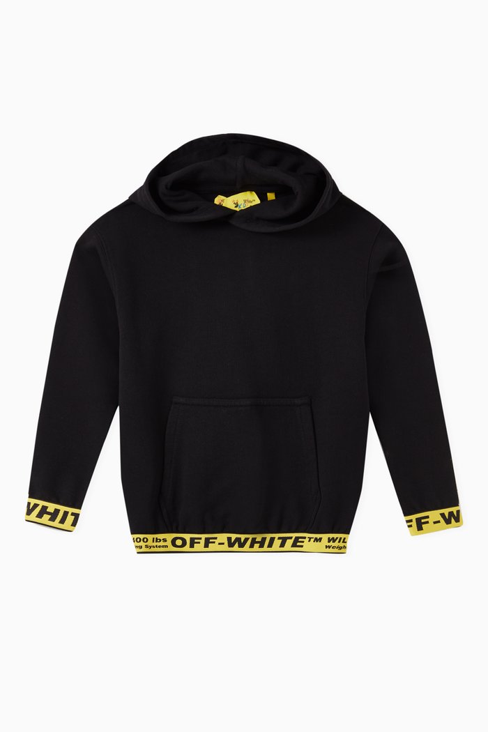 

Industrial Logo Hoodie, Black