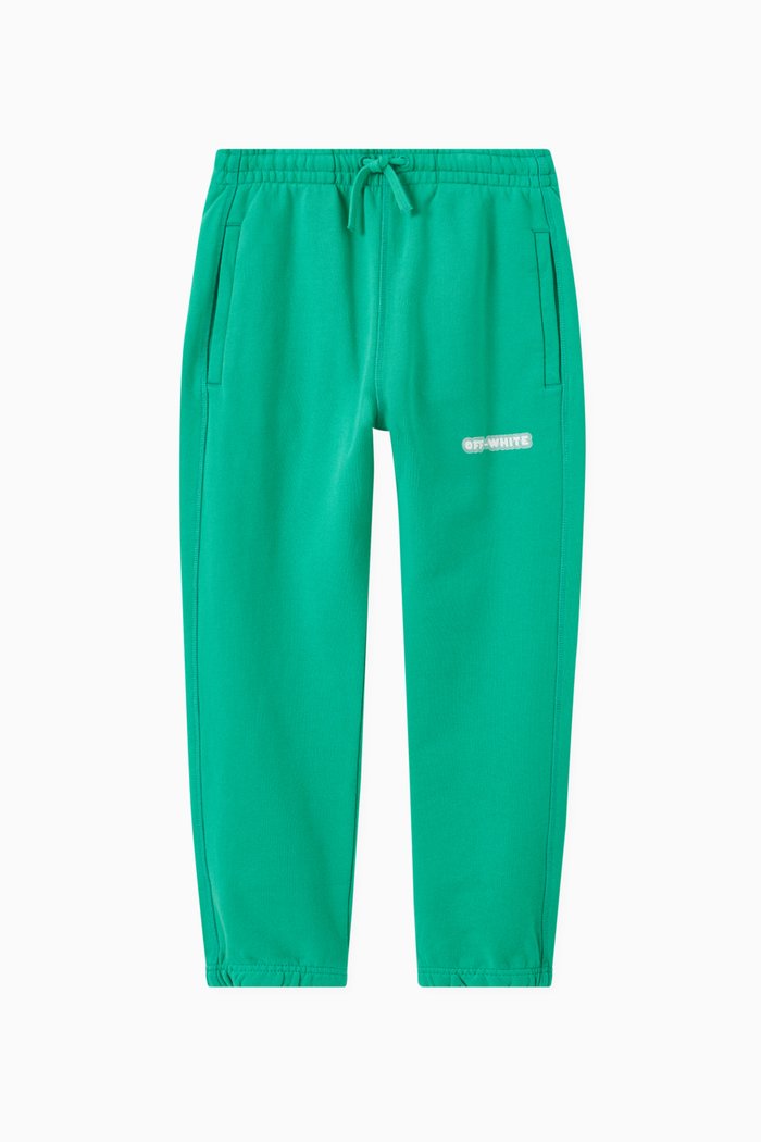 

Glow in the Dark Logo Sweatpants, Green