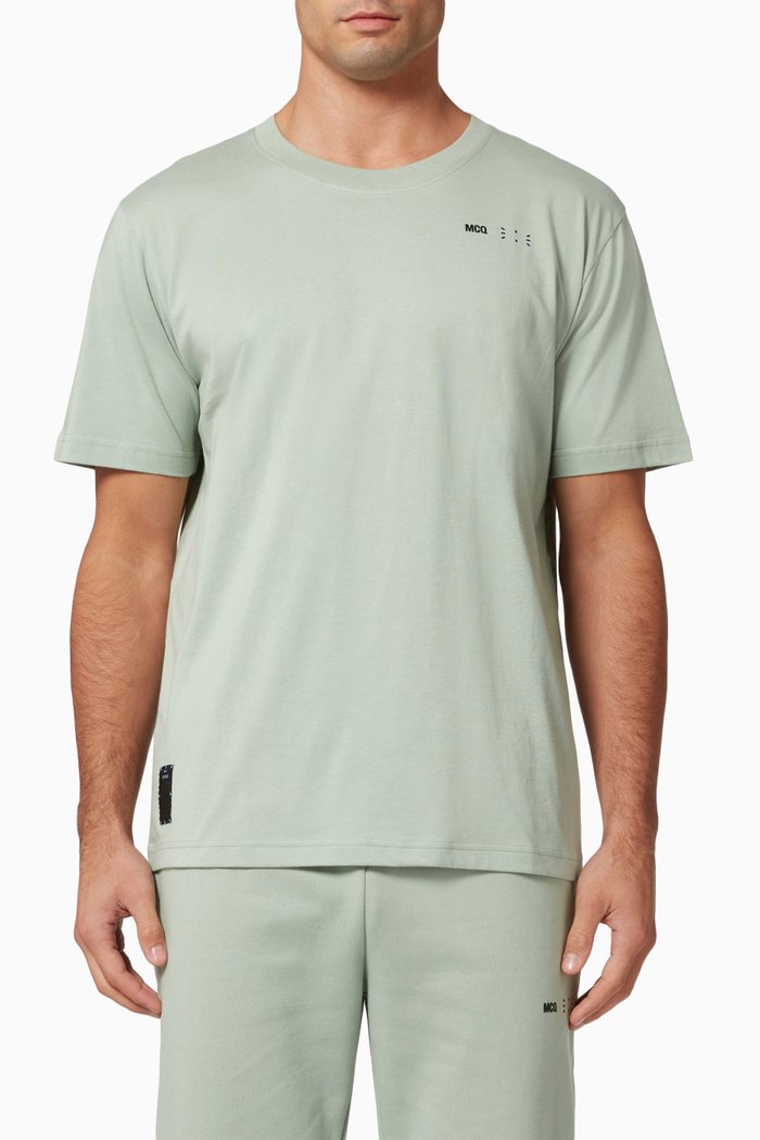 No. 0 T-shirt in Cotton Jersey, Green