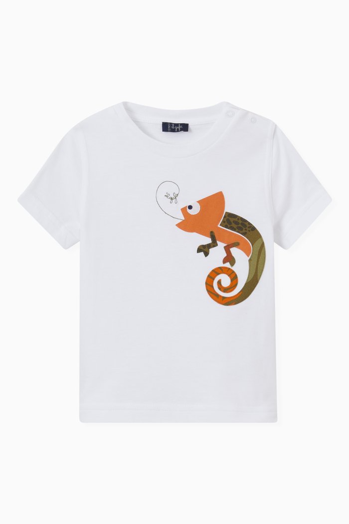 

Chameleon T-shirt in Cotton, White