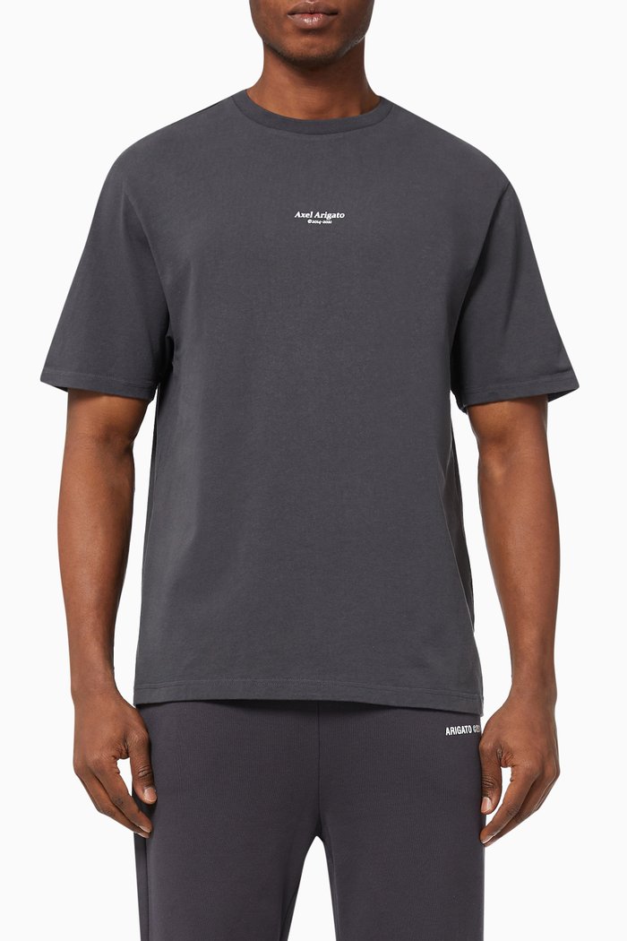 

Focus Logo T-shirt in Organic cotton, Grey