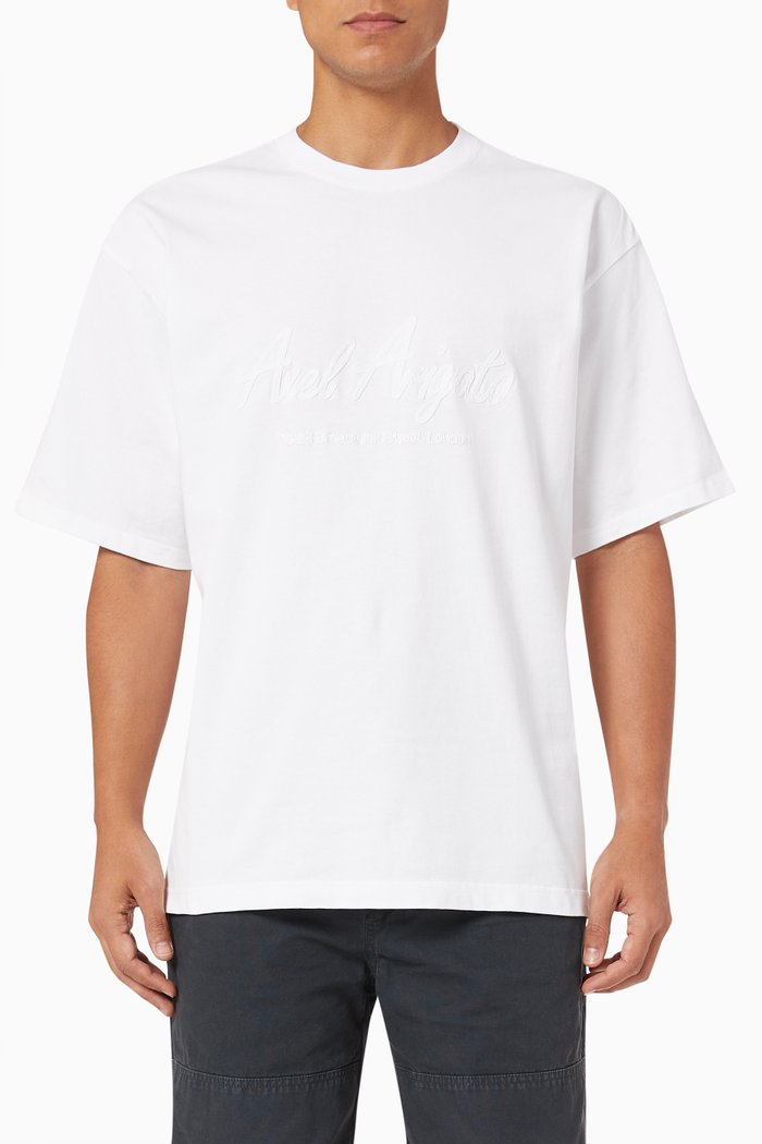 

Court T-Shirt in Organic Cotton, White