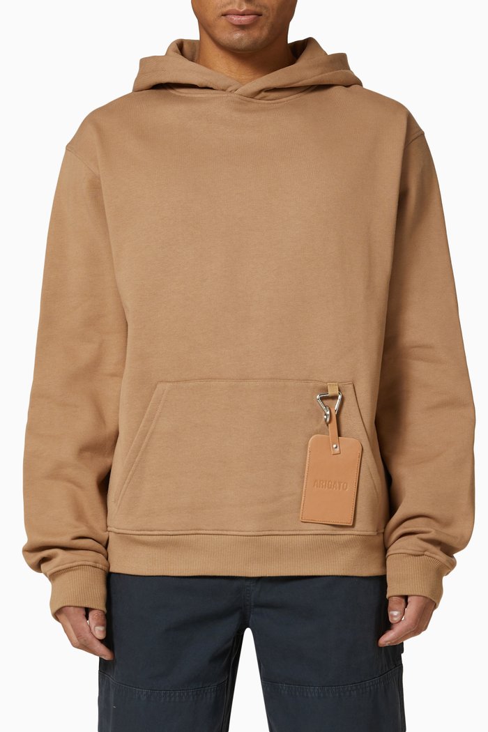 

Tag Hoodie in Organic Cotton, Neutral