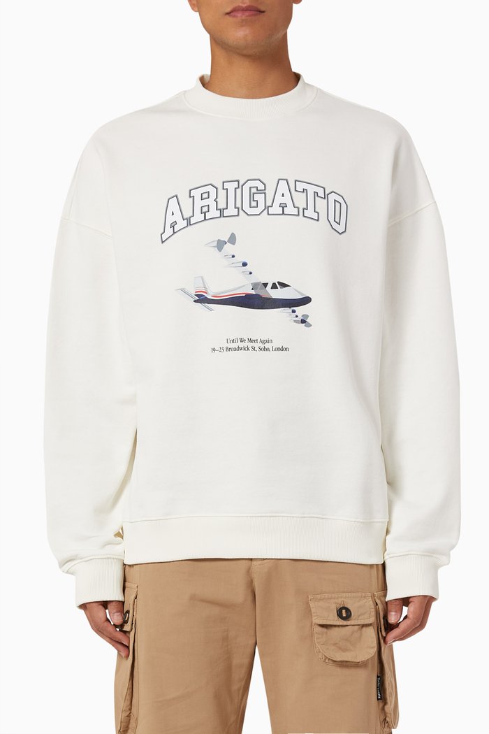 

Voyage Sweatshirt in Organic Cotton, Neutral