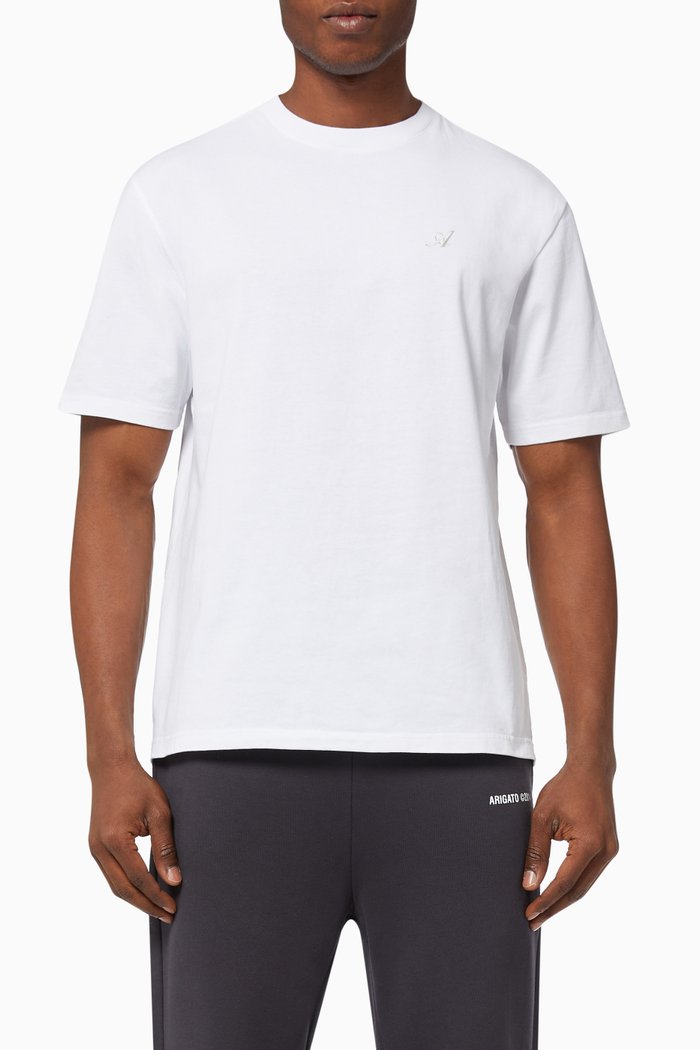 

Signature T-shirt in Organic Cotton, White