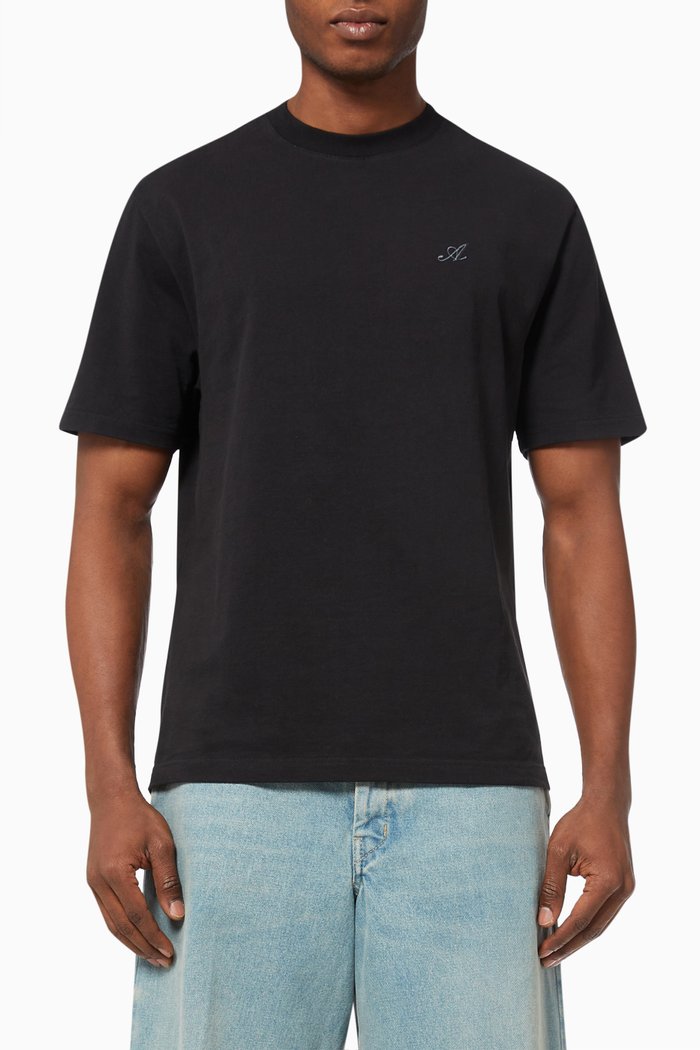 

Signature T-shirt in Organic Cotton, Black
