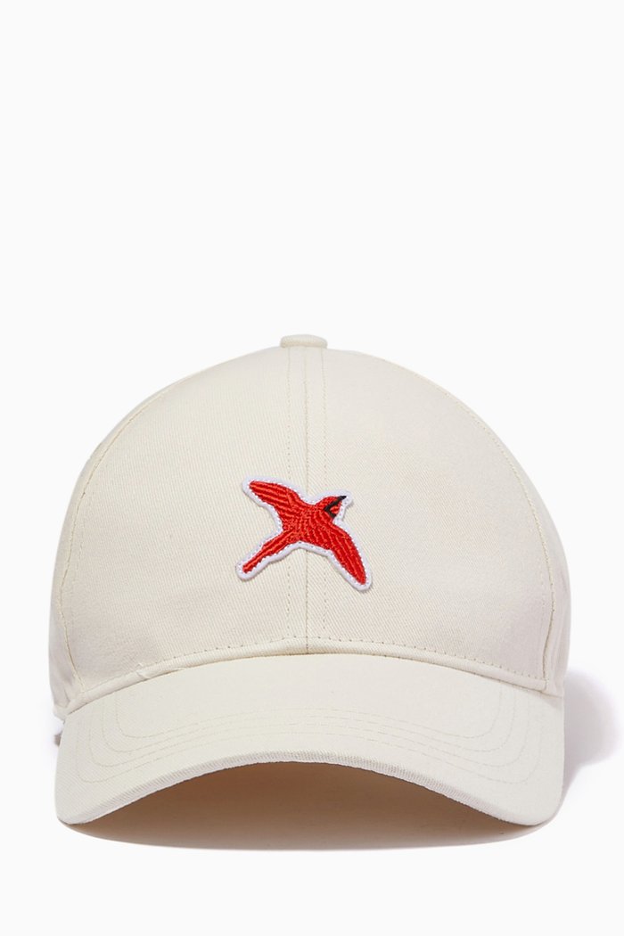 

Rougee Bird Cap in Twill, Neutral