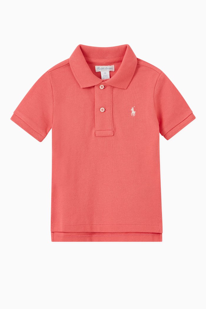 

Polo Shirt in Cotton, Red