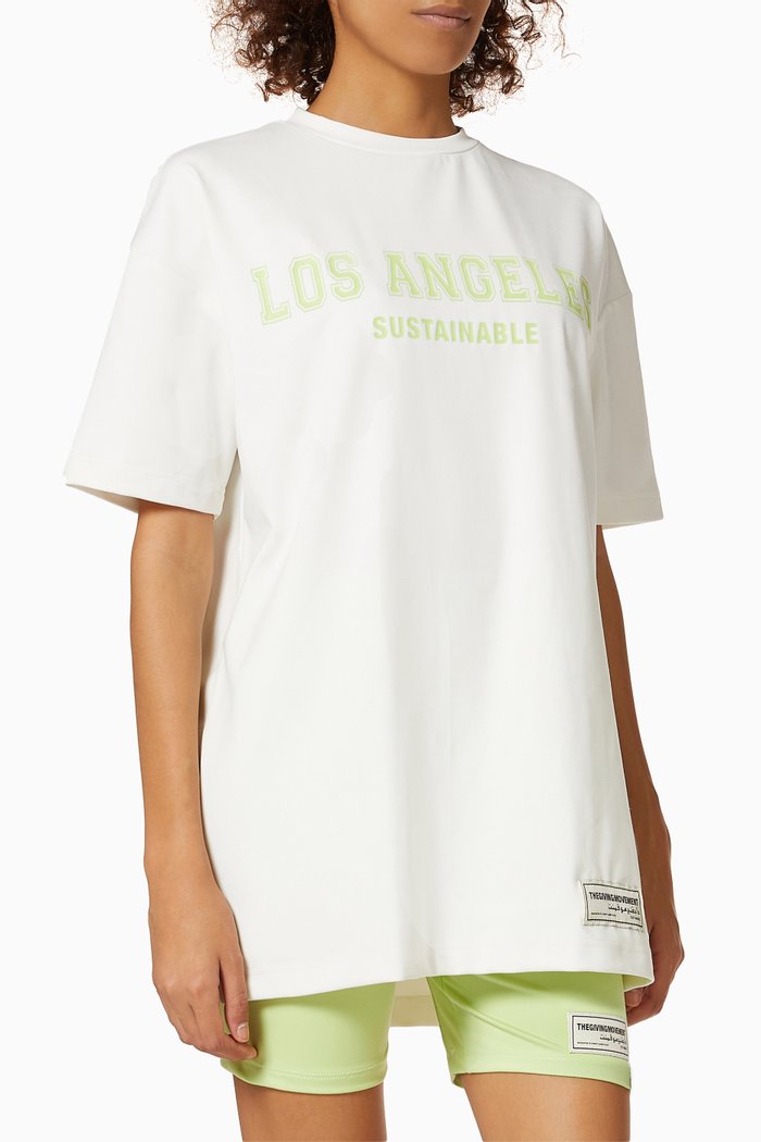 

Softskin100 TGM Street Active Oversized T-shirt, Green