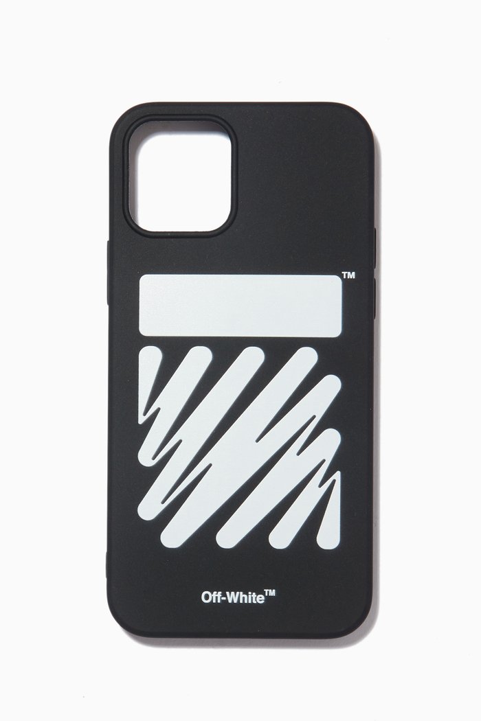 

Diagonal Logo iPhone 12 Pro Max Case, Black