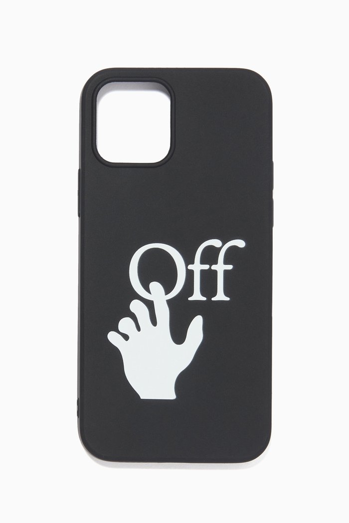 

Hands Off iPhone 12 Pro Case in PVC, Black