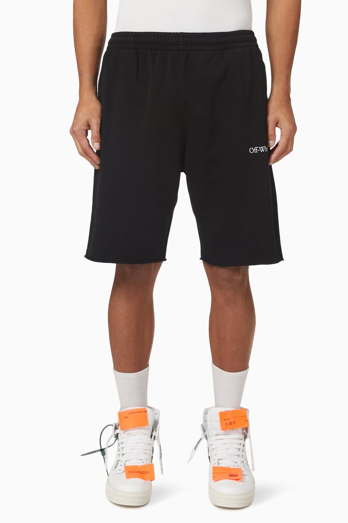 

Caravaggio Paint Sweatshorts in Cotton Terry, Black