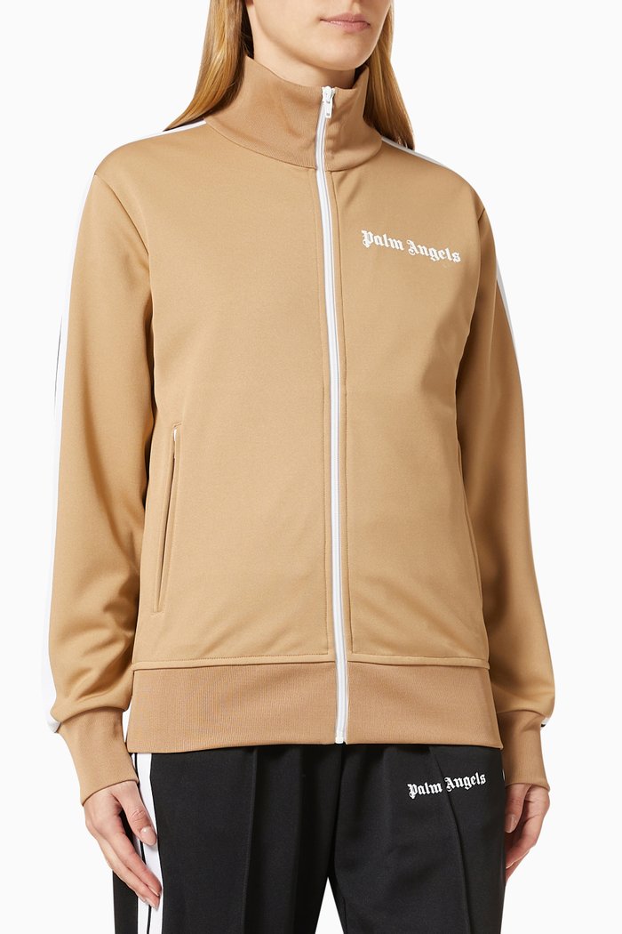 

Track Jacket in Technical Knit, Neutral