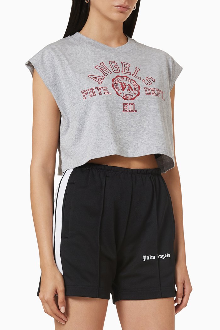 

College Muscle T-shirt in Cotton, Grey