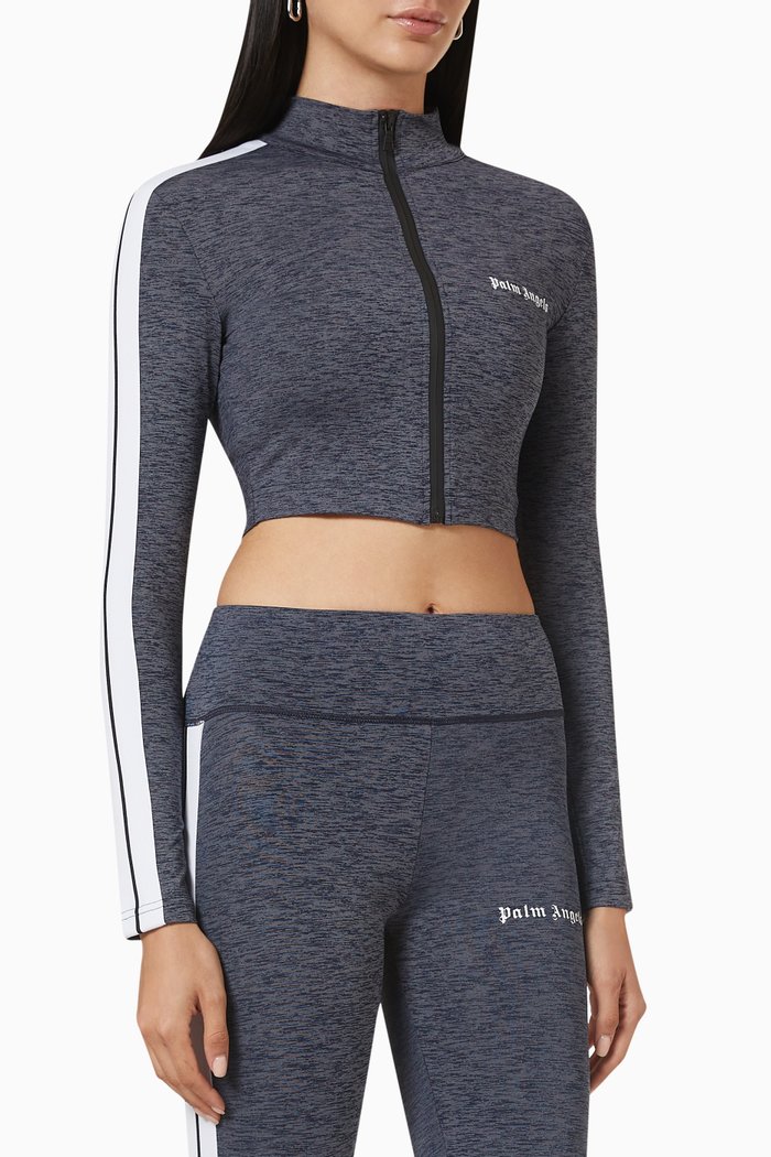 

Cropped Training Top, Grey