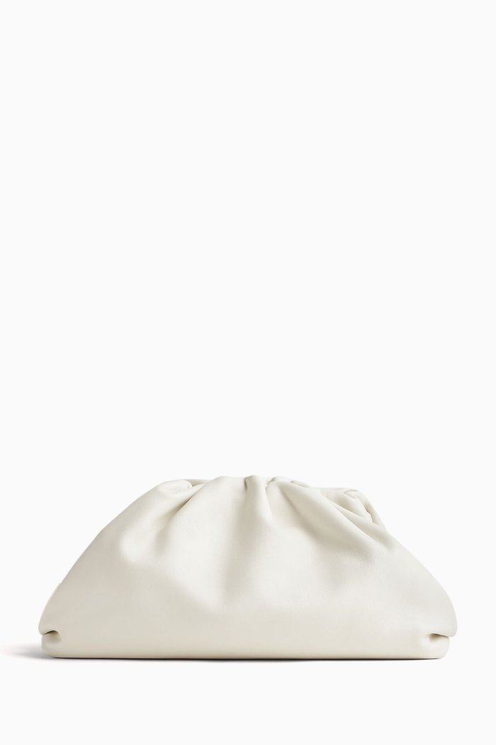 

Teen Pouch in Calfskin, White