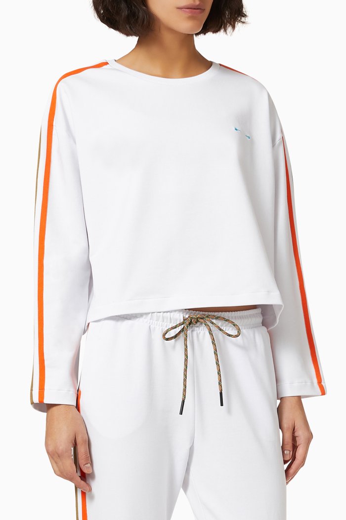 

Roller Odelia Sweater in Cotton, White