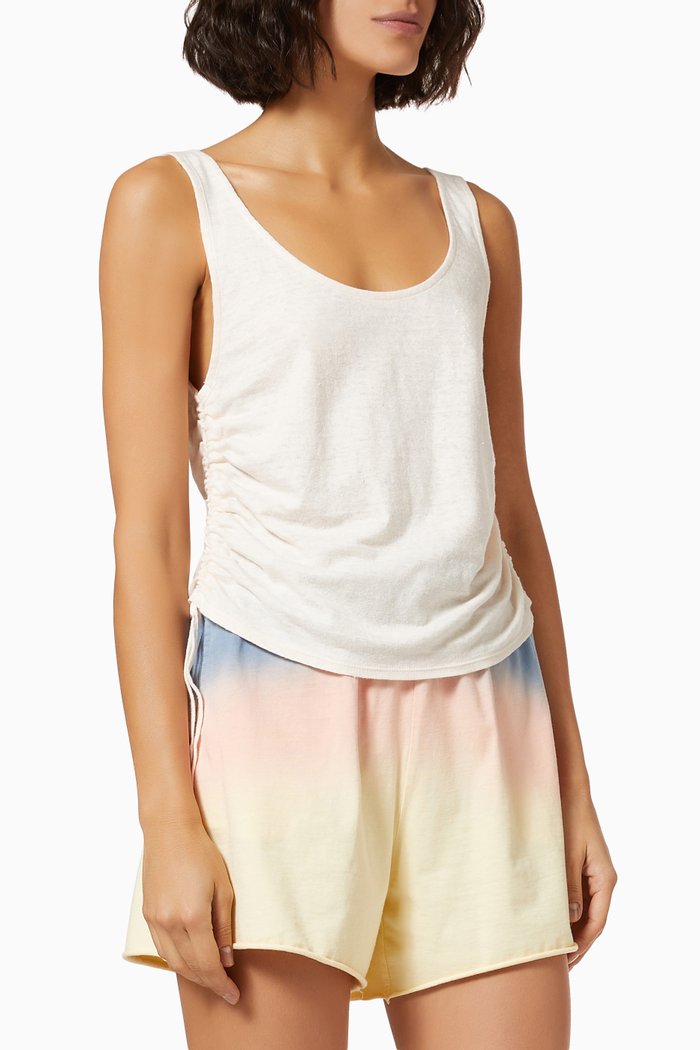 

Ensenada Drawstring Tank in Cotton & Hemp, Neutral