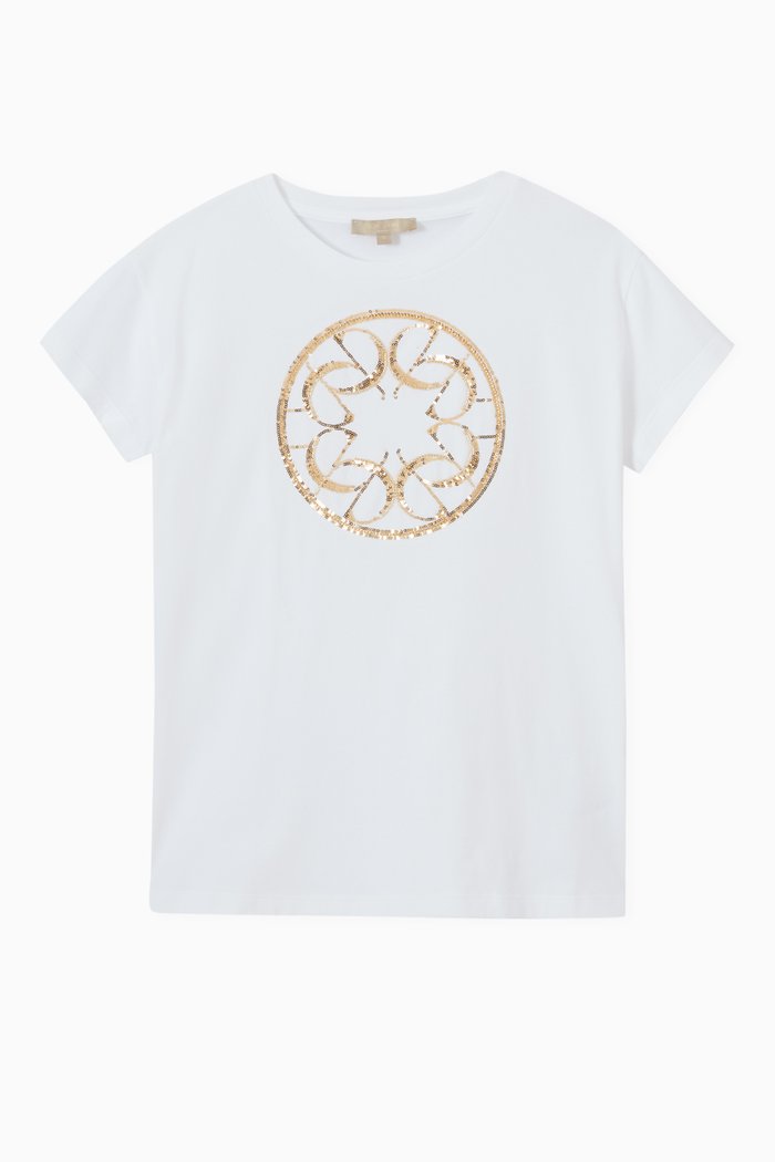

Logo Print T-shirt in Cotton, White