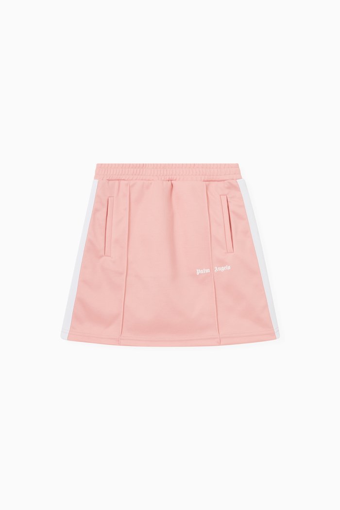 

Striped Track Shorts, Pink