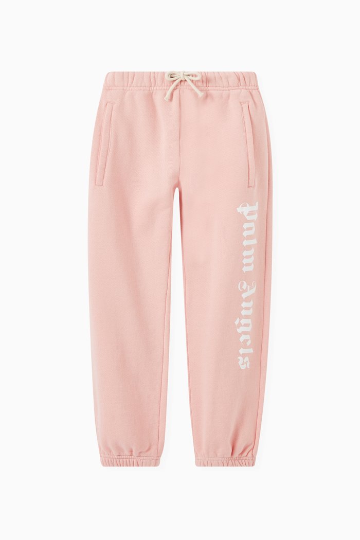 

Logo Sweatpants in Cotton Terry, Pink