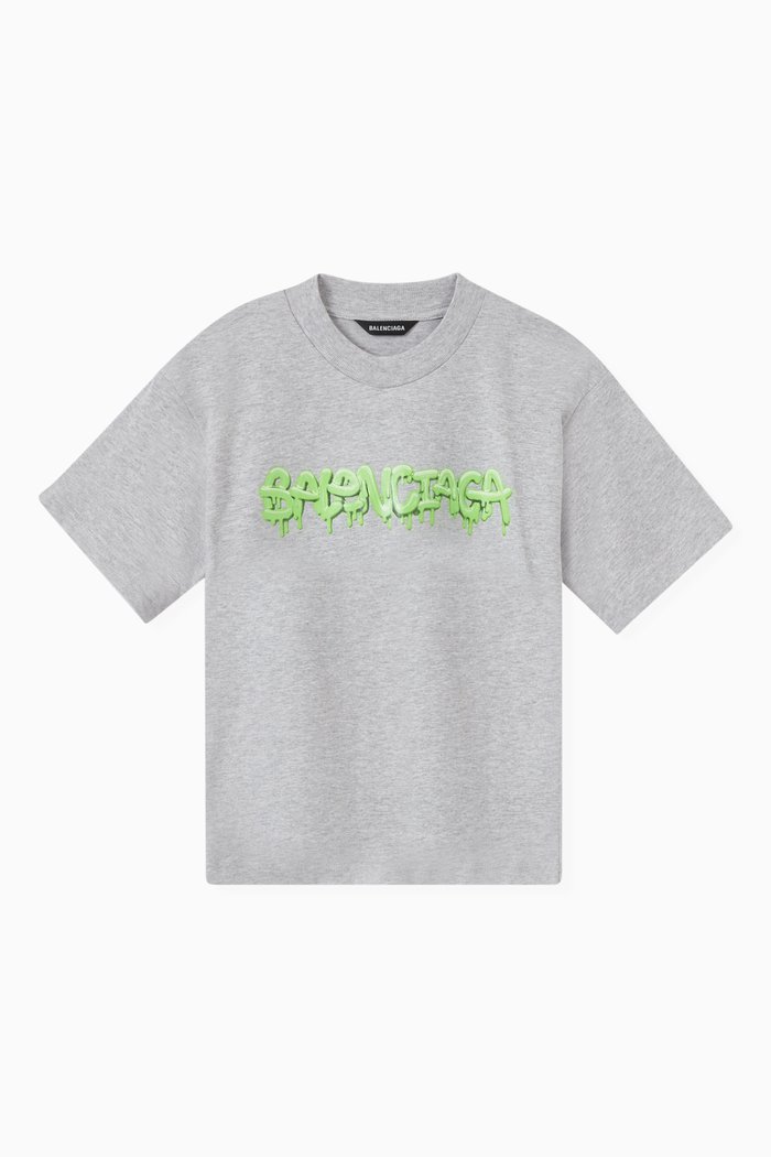 

Slime Logo T-shirt in Cotton Jersey, Neutral