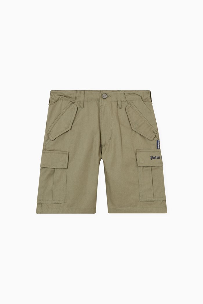 

Cargo Shorts in Cotton, Green