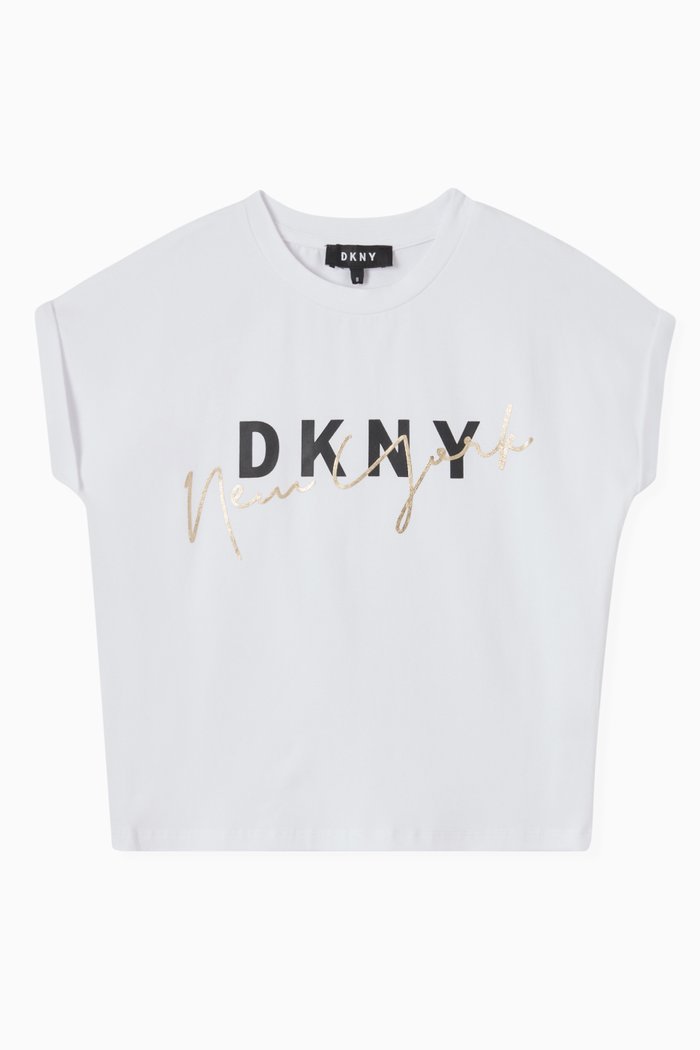 

Logo-Print T-Shirt in Cotton Jersey, White