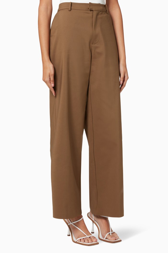 

The Boss Trousers 2.0 in Cotton, Brown