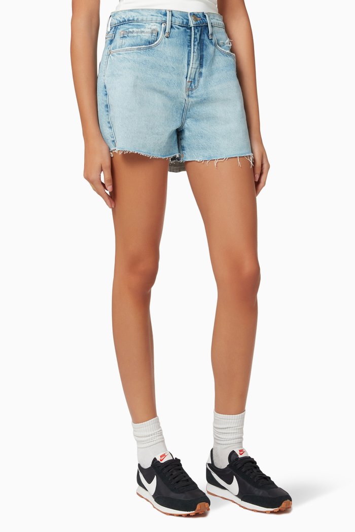 

Good 90's Shorts in Cotton, Blue