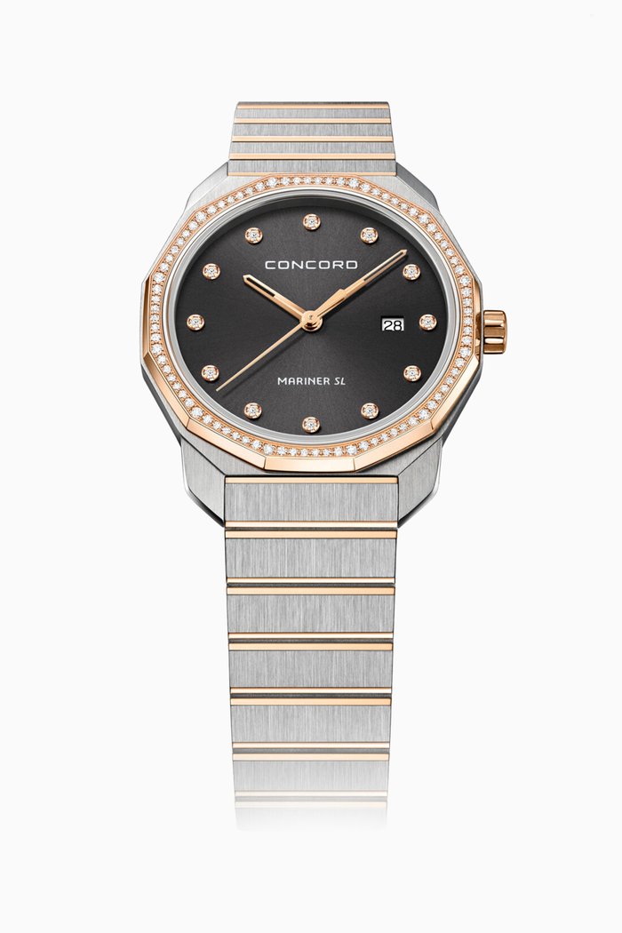 

Mariner SL Quartz Watch with Diamonds, Black