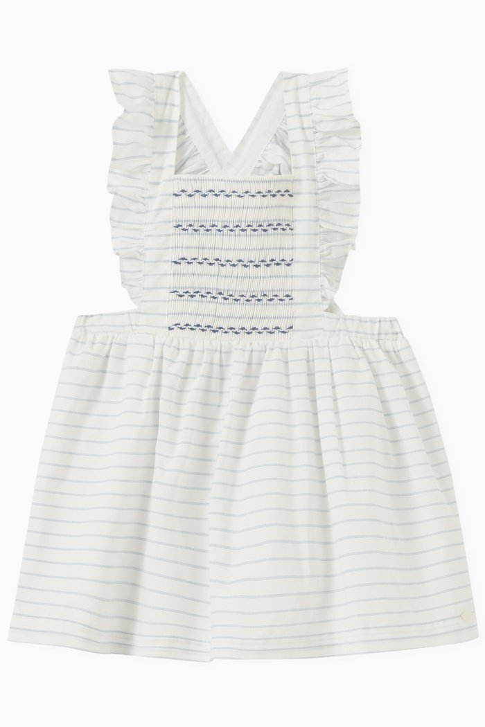 

Dress in Cotton Blend, White