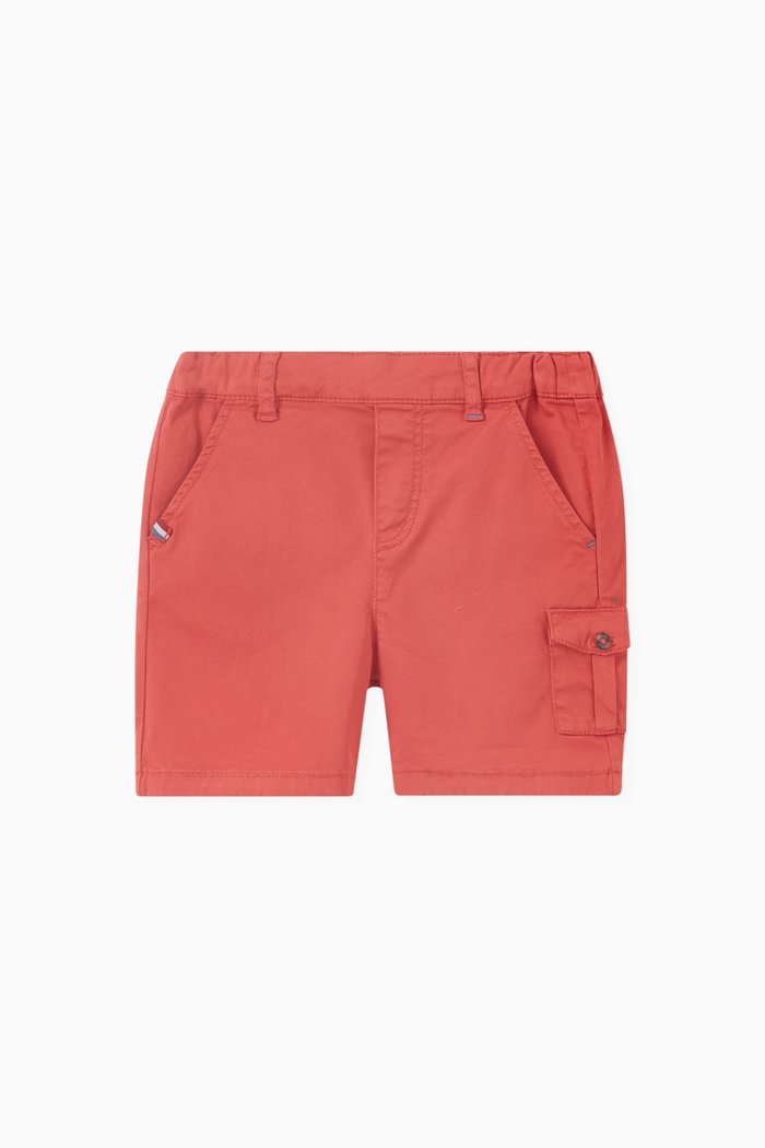 Shorts in Twill, Red