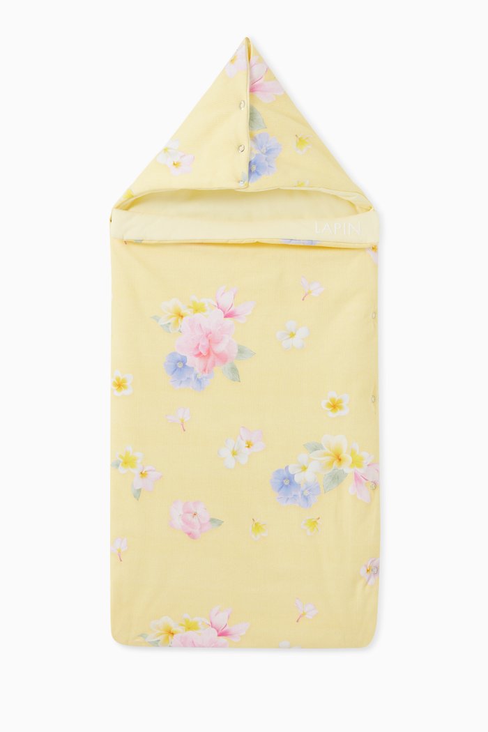 

Floral Print Sleeping Bag, Yellow